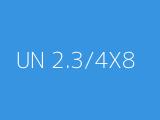 UN 2.3/4X8